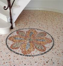 Изготовление бетонно-мозаичных полов